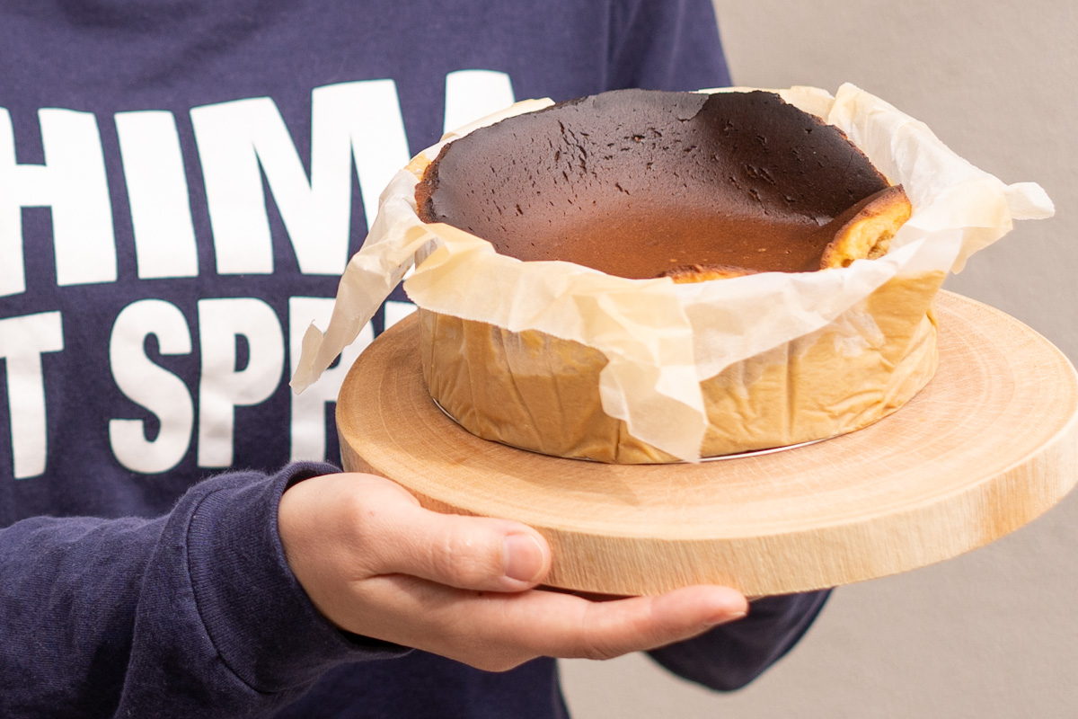 石窯バスクチーズケーキ